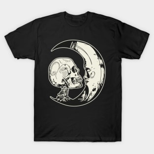 skull and moon T-Shirt